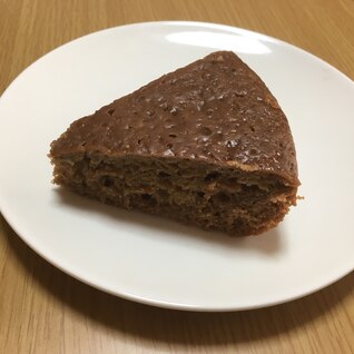 量り不要！HMで炊飯器チョコレートケーキ